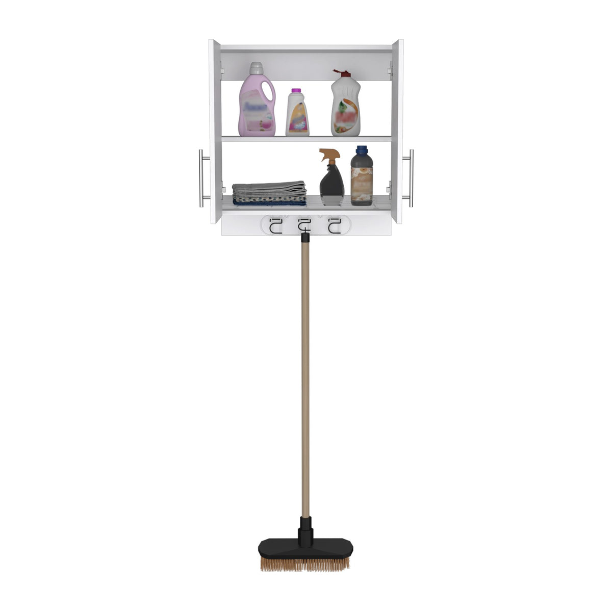 TUHOME CONCEPT Armario multiusos Kymo de 67 cm, blanco
