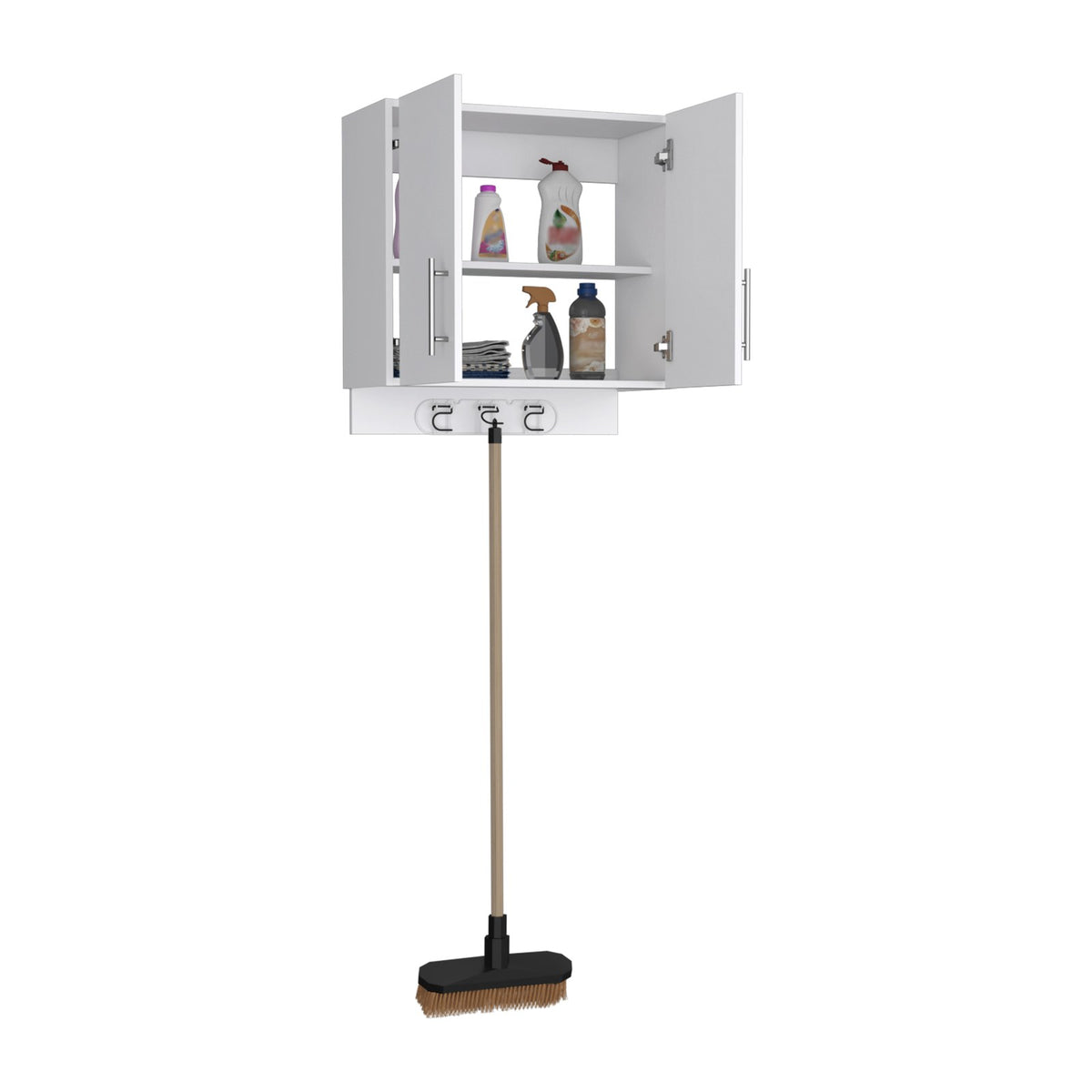 TUHOME CONCEPT Armario multiusos Kymo de 67 cm, blanco