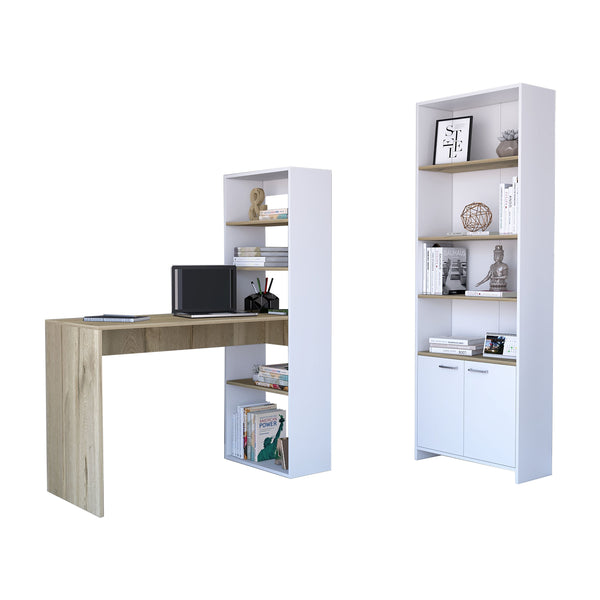 Conjunto Z Oficina Escritorio Estanteria Z 120 Libreria E