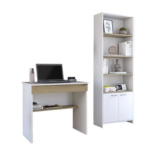 Conjunto Z Oficina Escritorio Ohio Z 80 Libreria Estanter