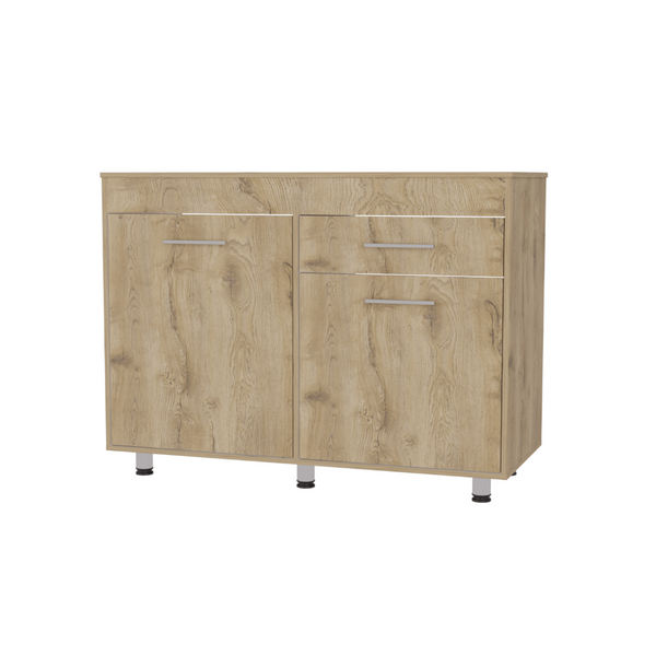Mueble inferior de cocina Orion con un cajon y repisas