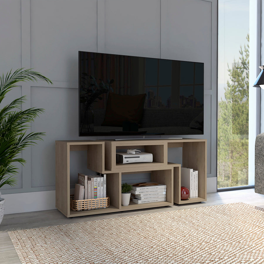 Mueble de Televisor Extensible Beijing con seis gabinetes TV 58"